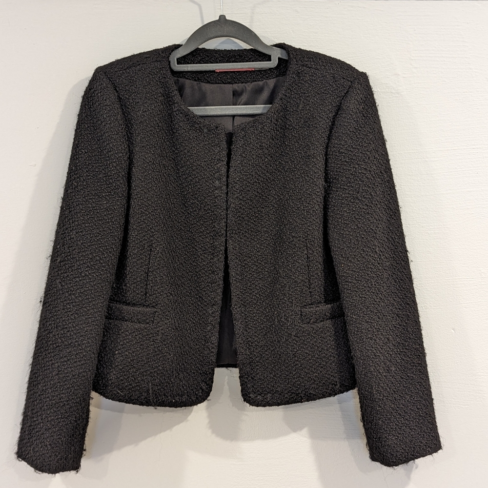 Alice + Olivia tweed blazer sz M